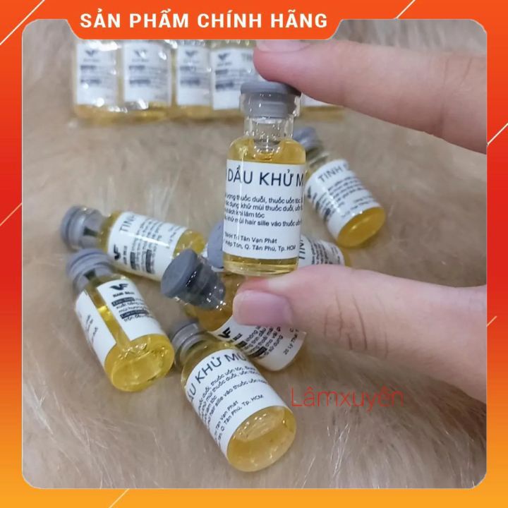 TINH DẦU KHỬ MÙI Uốn, Duỗi, Nhuộm hương hoa lài