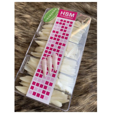 Móng Úp HSM Vuông, Nhọn, Tháng, Bầu, Tròn Nhám