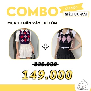 (COMBO 2 VÁY) Váy tennis ulzzang [ GIÁ HỦY DIỆT ]