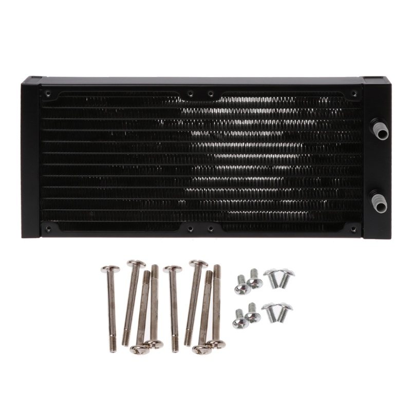 Hệ Thống Làm Mát Bằng Nhôm 12 Hàng 240mm Chất Lượng Cao DIY