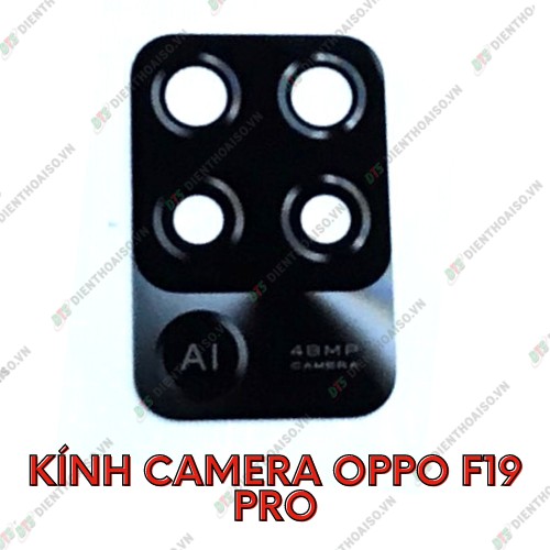 Kính camera oppo f19 pro kèm keo dán