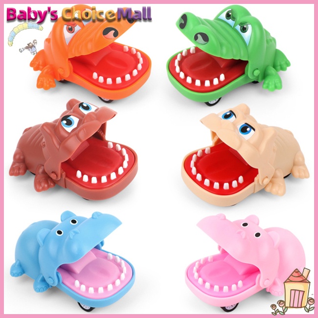 Đồ Chơi Hình Cá Sấu Hoạt Hình Mini Kéo Sau Xe Hơi