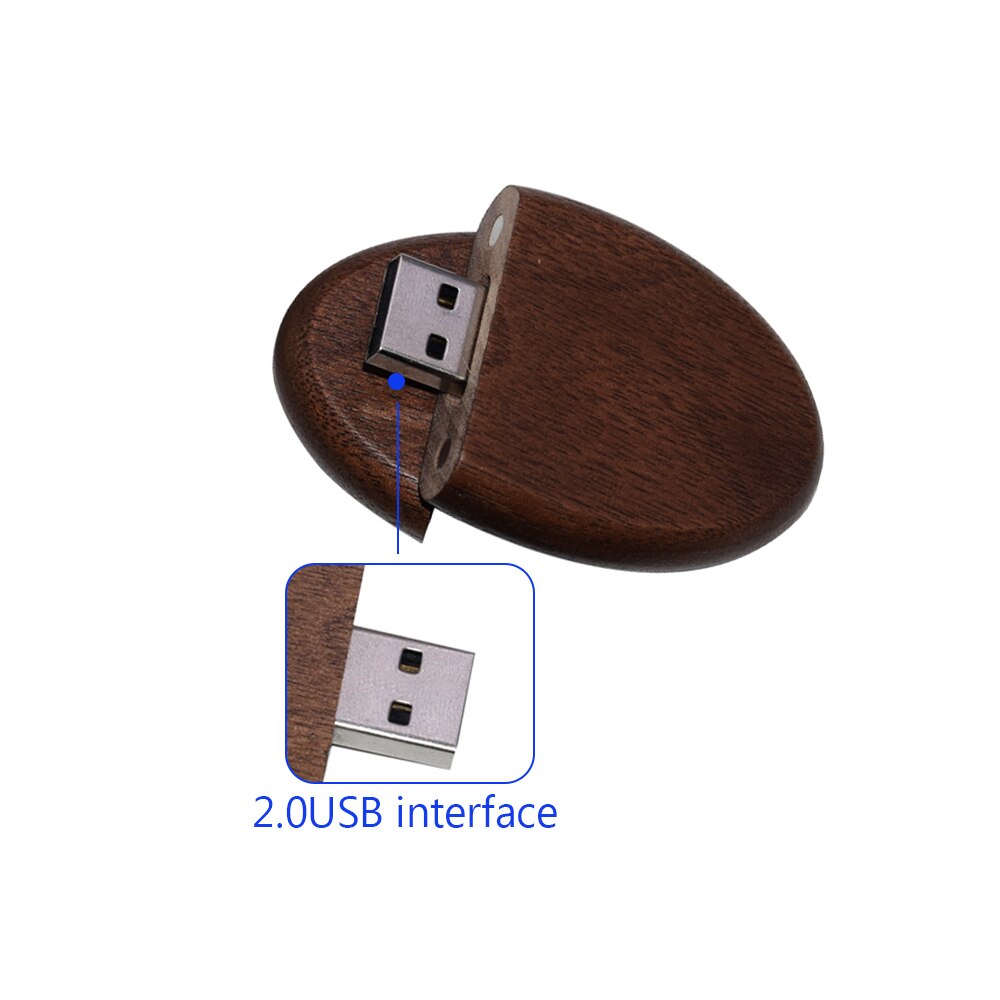 Usb Mini 32gb 64gb 8gb 128gb Bằng Gỗ Chống Thấm Nước