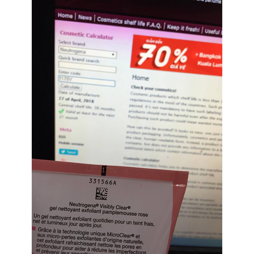 Sữa rửa mặt neutrogena Pink grapefruit | BigBuy360 - bigbuy360.vn