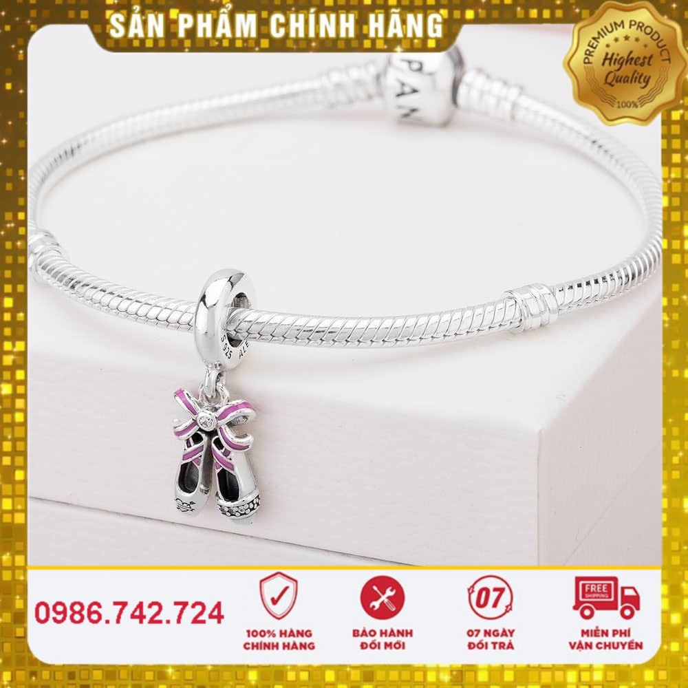 Charm bạc Pan chuẩn bạc S925 ALE Cao Cấp - Charm Bạc S925 ALE thích hợp để mix cho vòng bạc Pan - Mã sản phẩm DNJ033