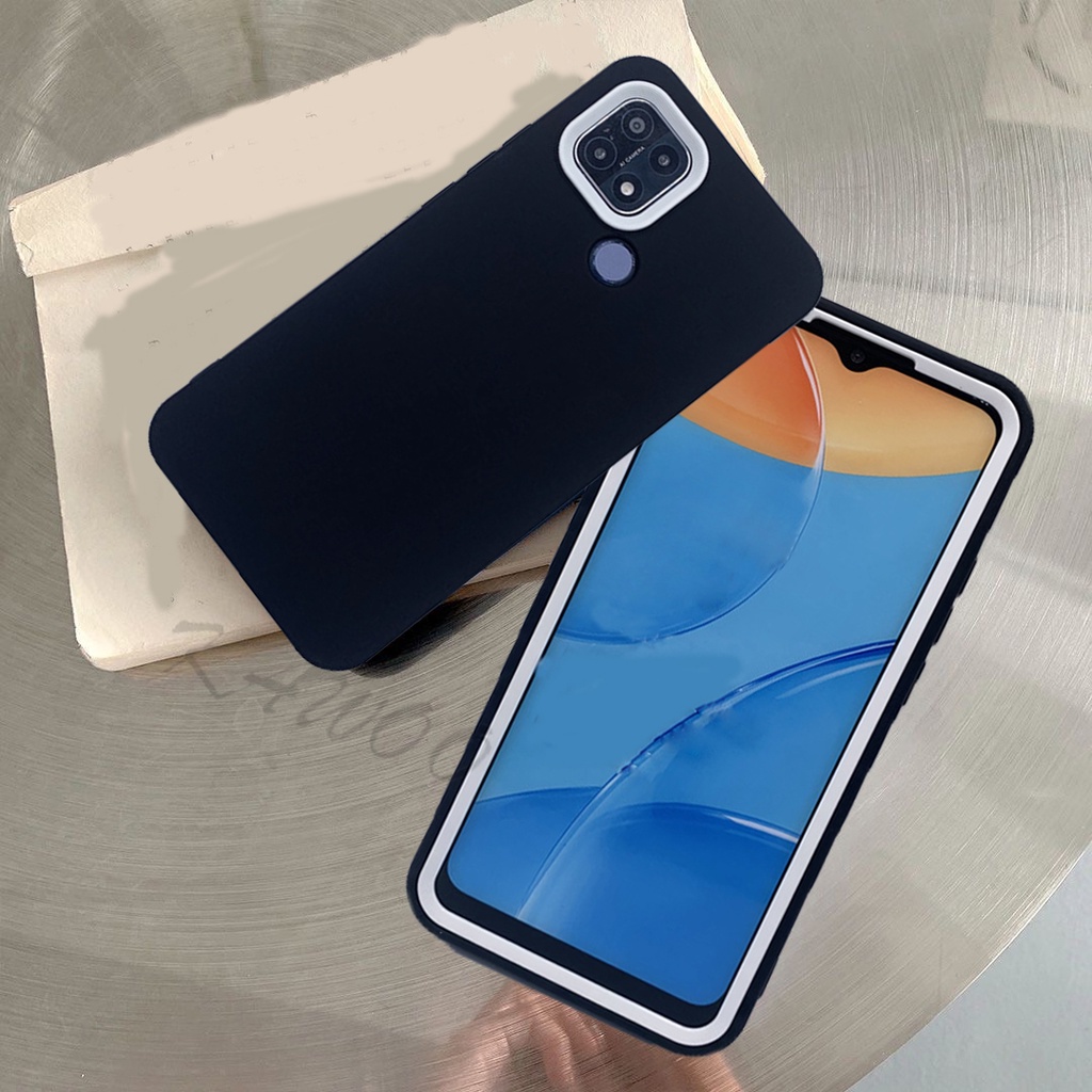Ốp điện thoại TPU mềm chống sốc 3 trong 1 cho Oppo A15 A15S A52 A72 A92 A33 A53 2020 A54 A16 Realme C21