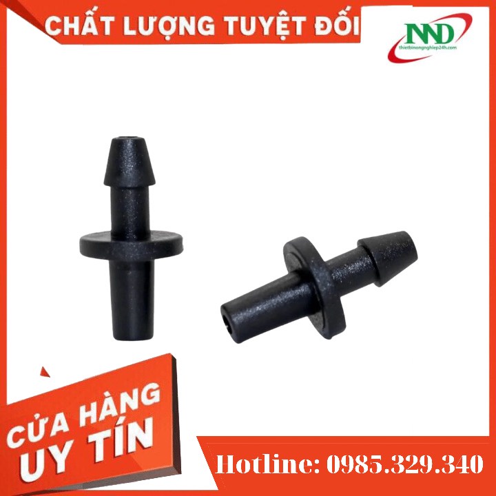 Set 10 Đầu Khởi thủy 6mm đầu trơn đầu ngạnh LPDE 5/7mm- Màu Đen Đầu Trơn Gắn Béc -PK TƯỚI GIÁ SỈ