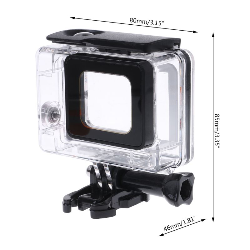 Ốp Điện Thoại Đen Chống Nước Cho Hero 5 6 Action Camera Hero 5 6