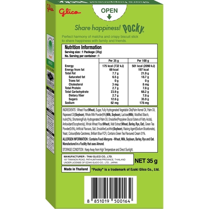 Bánh Que Pocky Thái Lan  Glico