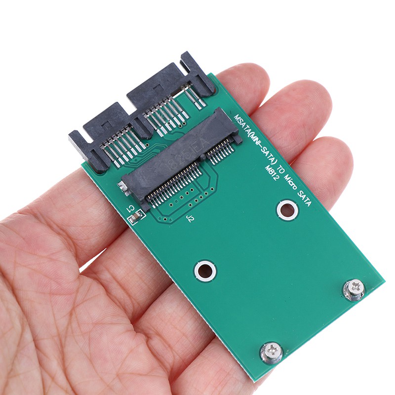 SATA 1 Card Chuyển Đổi Mini Pcie Pci-E Msata 3x5cm Ssd Sang 1.8 "