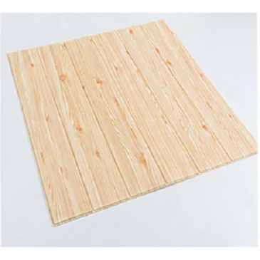Xốp Dán Tường Vân Gỗ Trắng , Gỗ Thông Kích Thước 70cm*77cm Sẵn Keo Bóc Dán