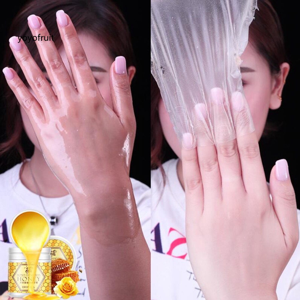 yoyo_Honey Wax Milk Cream Mask Nourish Moisturizing Hydrating Smooth Skin Hand Care