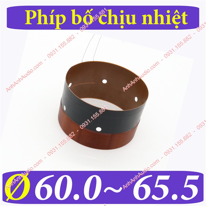 Coil loa 60.5 - 60.8 - 63.5 - 65.5 ( 2 lớp - 4 lớp )