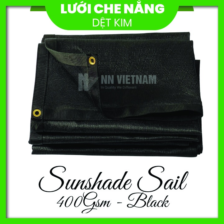 ⌈2M x 1M⌋ Lưới che nắng 95% - 400gsm CAO CẤP NHẤT che nắng ban công, sân vườn