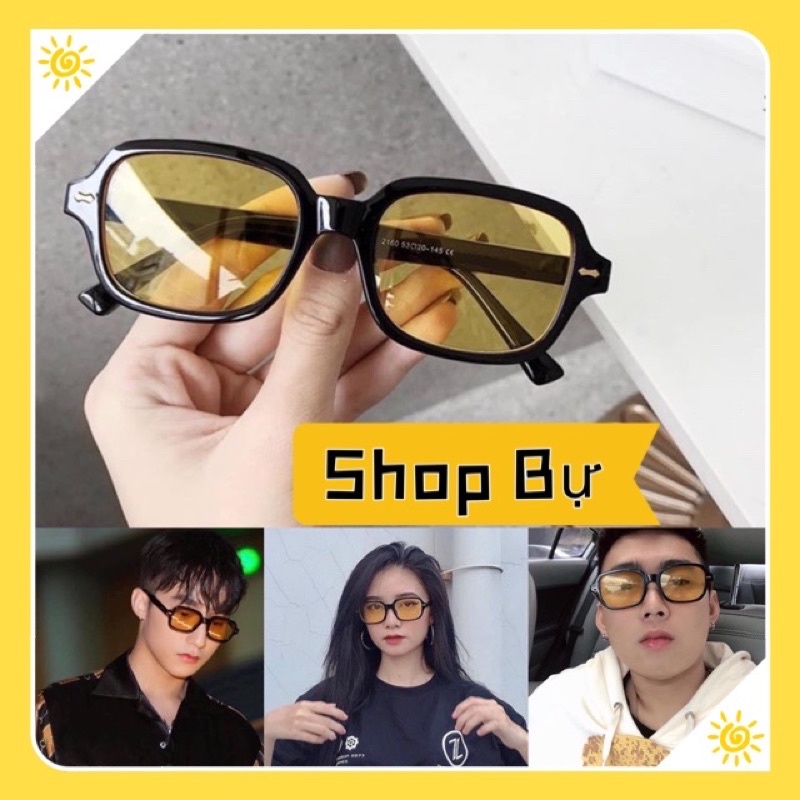 🔥HOT TREND 🔥 MẮT KÍNH BLACKBEE UNISEX VIỀN ĐEN