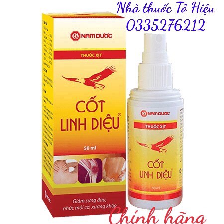 CỐT LINH DIỆU 50 ml  - Giảm đau nhức, mỏi cơ, xương khớp.