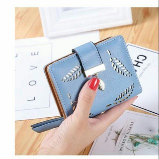 Ví nữ đựng tiền gập 3 nhỏ gọn xinh xắn_Ví mini ví cầm tay nữ khóa ngắn thời trang hàng nhập Quảng Châu loại 1