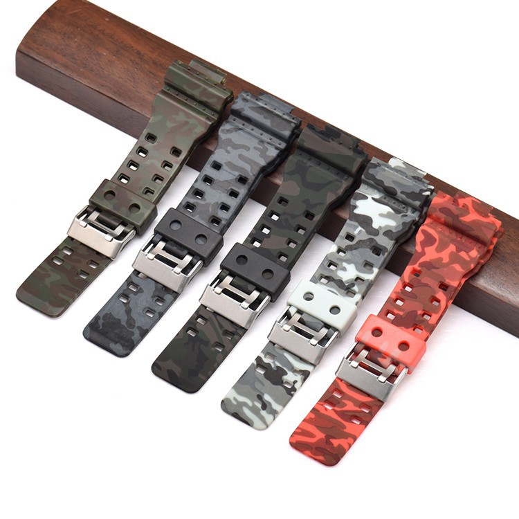 Dây đeo thay thế dành cho đồng hồ Casio Ga-100 Ga-110 Ga-120 Ga-400 Ga-700 Casio G-100 Gd-110 Gd-120 Gw-8900 Gls-100