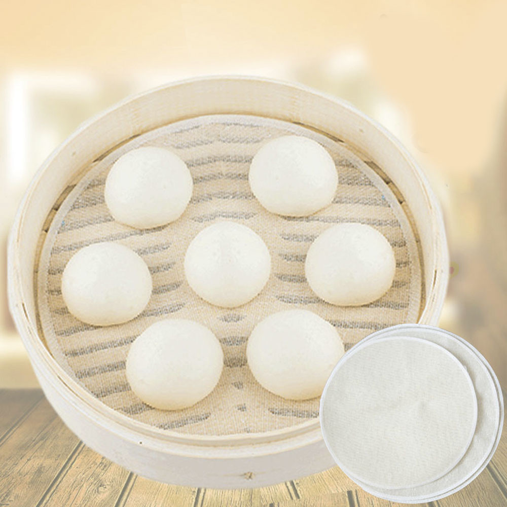 Vải lót xửng hấp bằng sợi cotton kích thước 28CM dày cho nhà bếp
