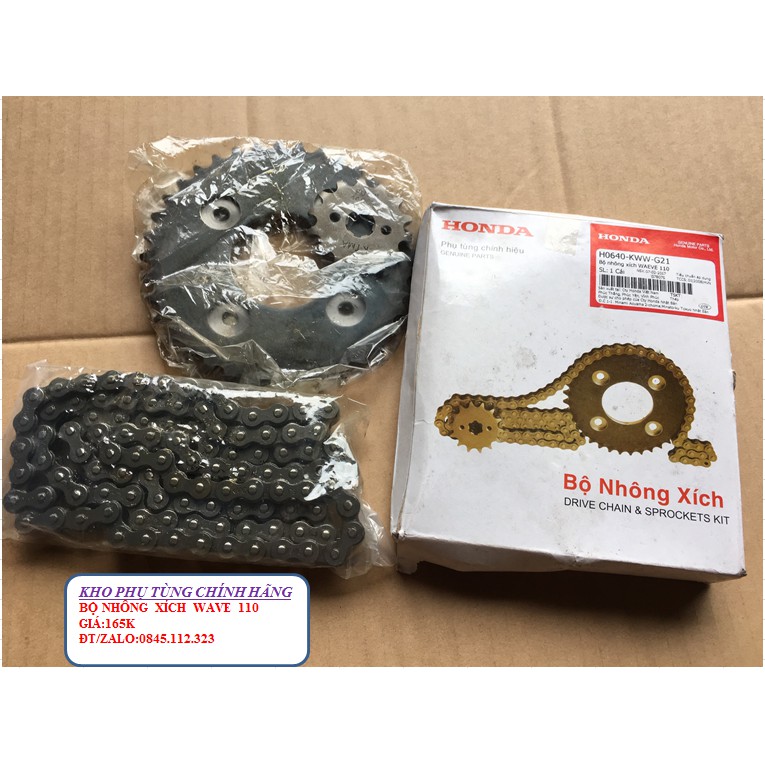 Bộ nhông xích WAEVE 110