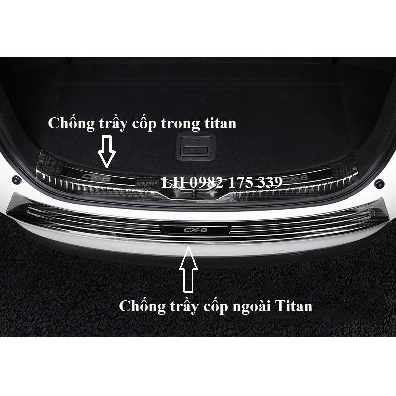 ỐP CHỐNG TRẦY XƯỚC CỐP TRONG TITAN MAZDA CX8 2019, 2020