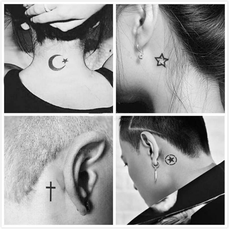 Hình Xăm Dán Trang Trí Cơ Thể Kiểu Vòng 15 Ngày Chống Thấm Nước Lâu Trôi In Họa Tiết Prajna Cho Nam Nữ