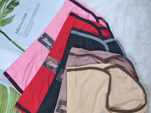 Quần lót thun lạnh mềm ống rộng mặc thoải mái sisterhood 518 Thái Lan