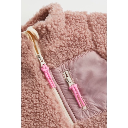 Áo khoác lông bé gái HM auth