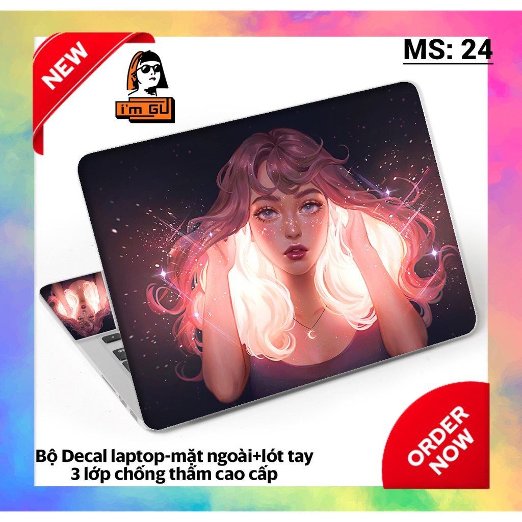 BỘ DECAL DÁN LAPTOP Decal cao cấp 3 lớp chống thấm TẤT CẢ CÁC DÒNG MÁY MACBOOK/ACER/HP/DELL | BigBuy360 - bigbuy360.vn