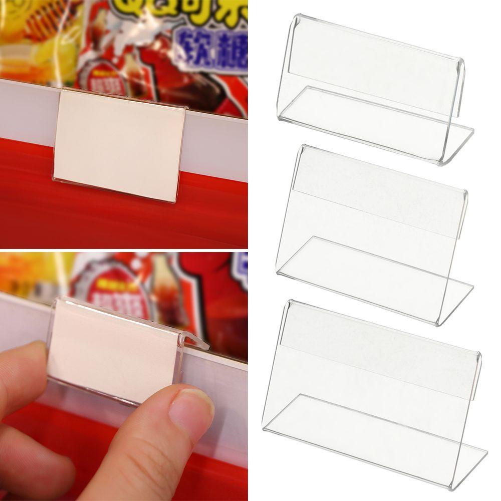 BORAG Giá Đỡ Biển Báo Bằng Nhựa Acrylic Tiện Dụng Cho Siêu Thị
