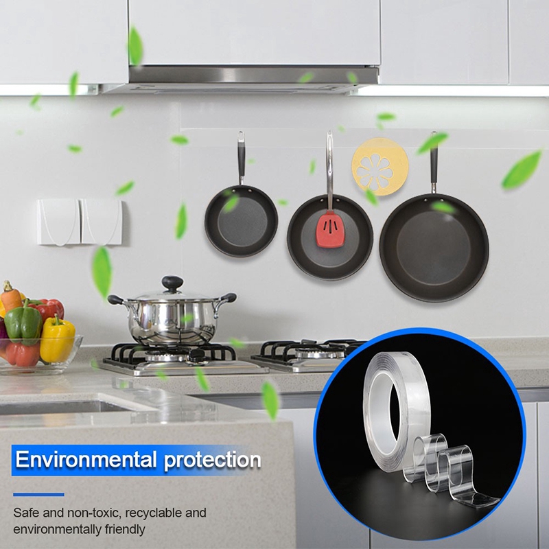 Cuộn băng keo Nano Có Thể Vệ Sinh tái sử dụng tiện lợi