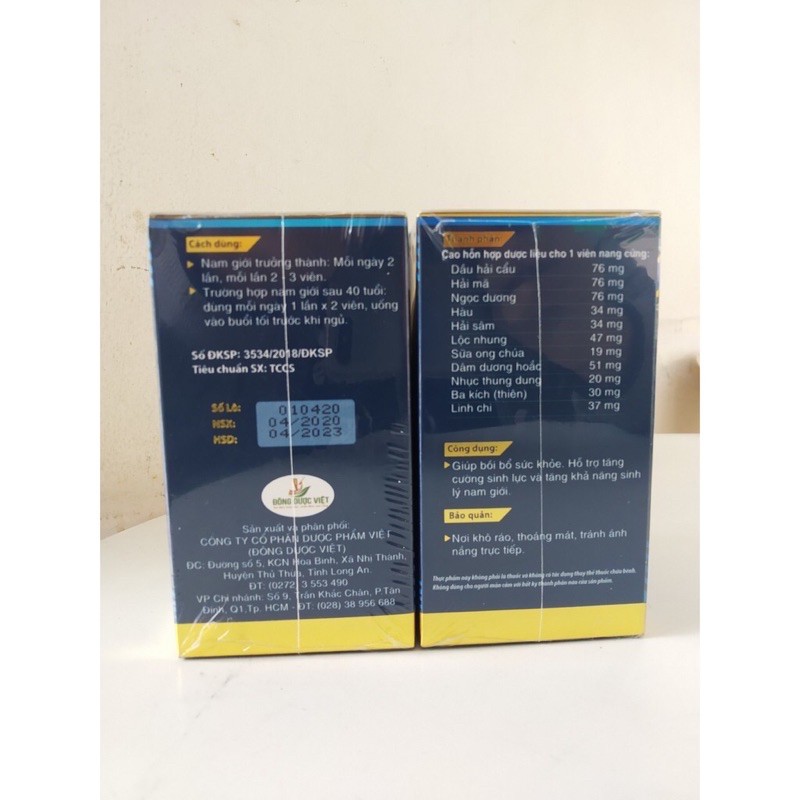 Hải cẩu Gold Phạm Thiên Long - Chai 40 viên