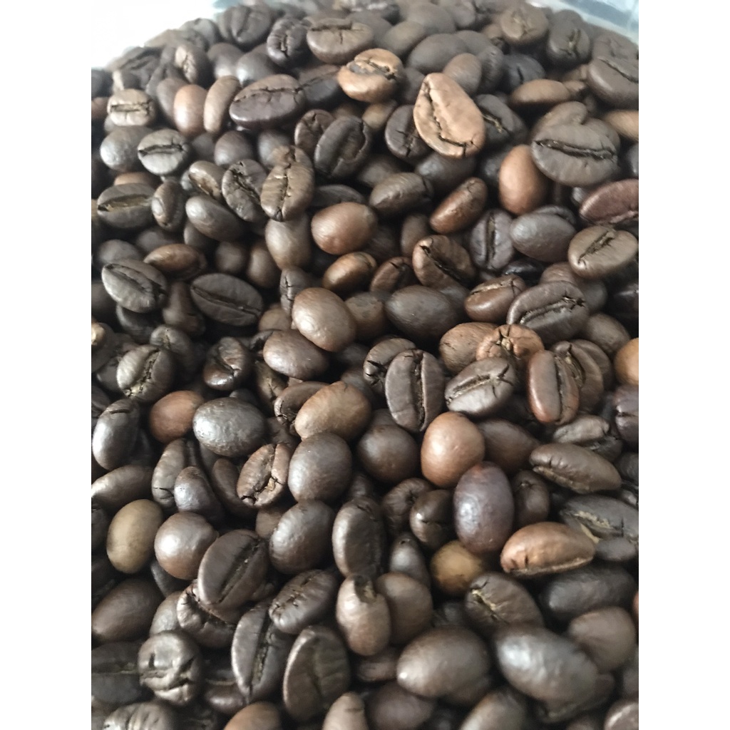 Giá sỉ 5KG ROBUSTA dạng HẠT dành cho quán cà phê - Cà phê rang mộc, nguyên chất. ĐỨC ANH COFFEE