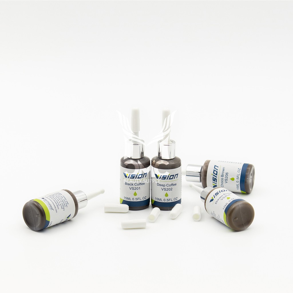 Mực phun xăm mày Vision bám nhanh, màu chuẩn, không bị trổ xanh trổ đỏ CMC SP000253-2/ SP000254-2 | BigBuy360 - bigbuy360.vn