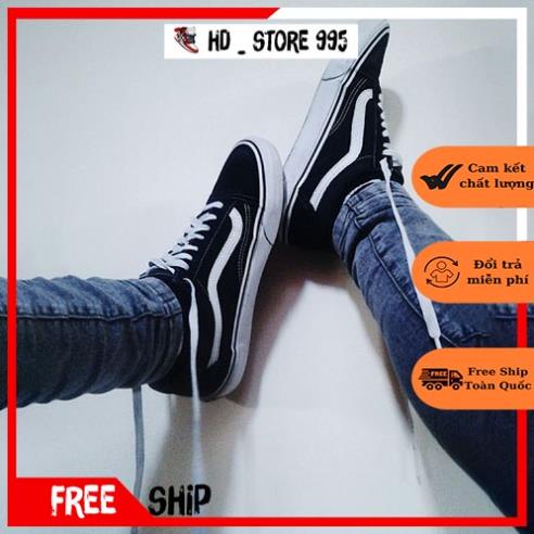 🔥🔥098SHOP🔥🔥 Giày Thể Thao Vans Đen Old,Giày Sneaker Van Lười Đen mới nhất  Full Bill + Full Box | BigBuy360 - bigbuy360.vn