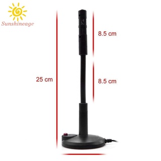SUNAGE- ~USB Microphone Omnidirectional Replacement USB For PC Desktop Laptop Mic【SUNAGE-HOT Fashion】