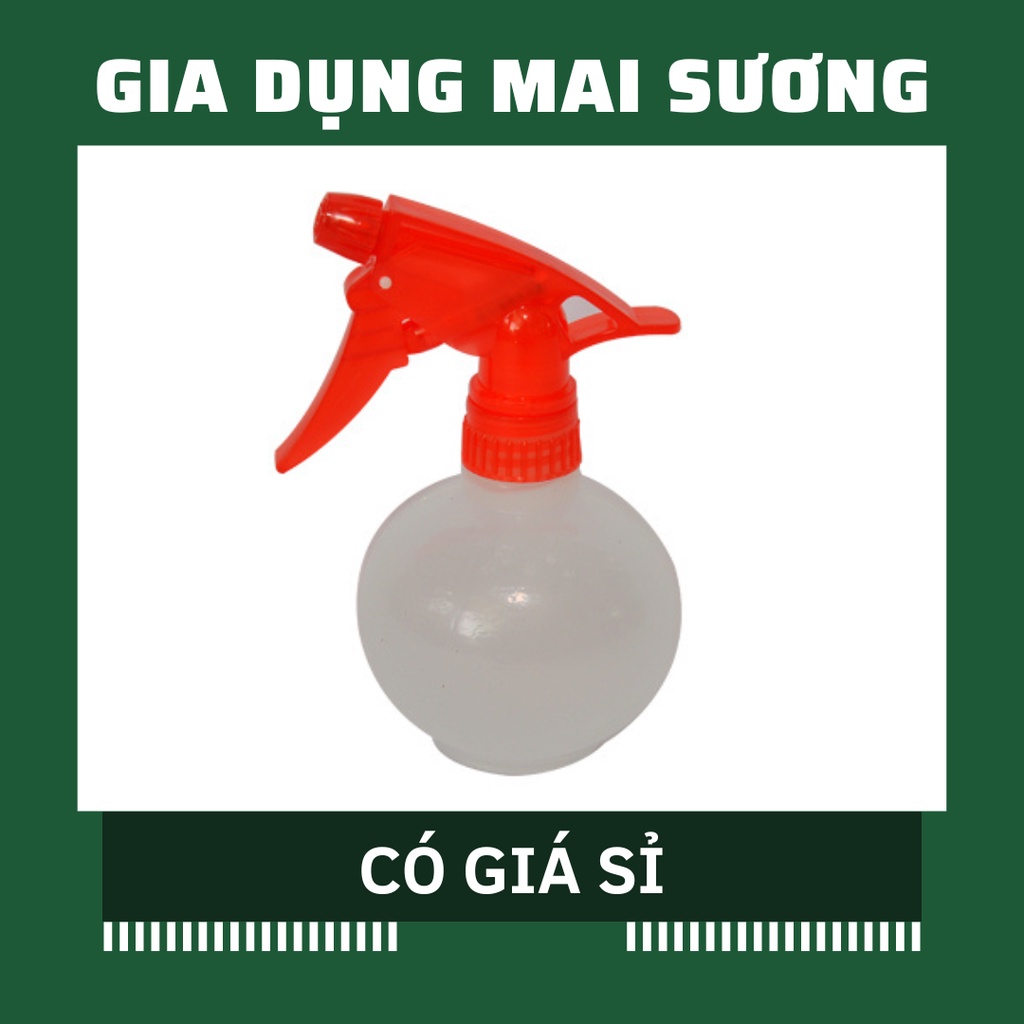 [Giá Sỉ] Bình Xịt Nước, Xịt Tóc Nhựa Bầu Tròn Châu Hưng