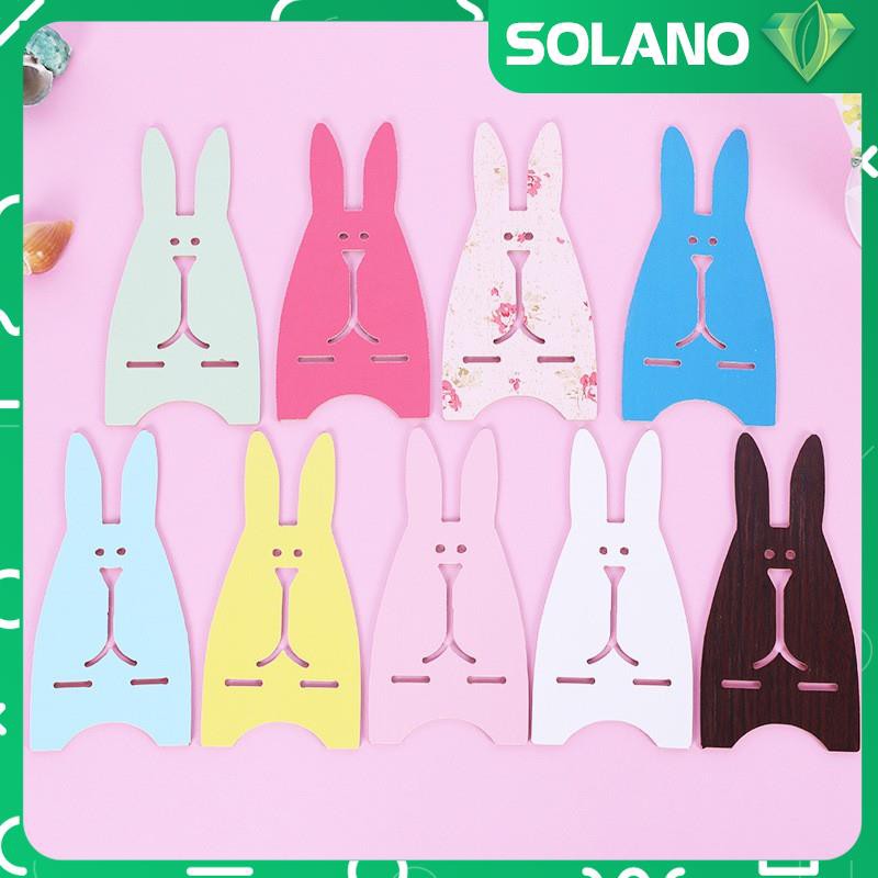 Giá đỡ điện thoại SOLANO đỡ điện thoại iPhone, Android, máy tính bảng iPad đa năng hình thỏ đáng yêu TA-001304