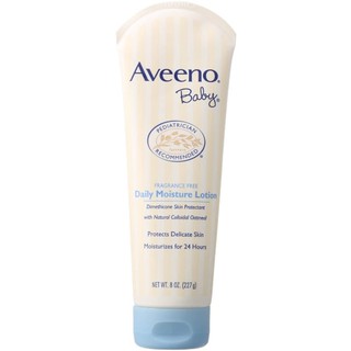 Dưỡng thể không mùi cho trẻ em Aveeno Baby Daily Moisture Lotion Fragrance Free 227g (Mỹ)
