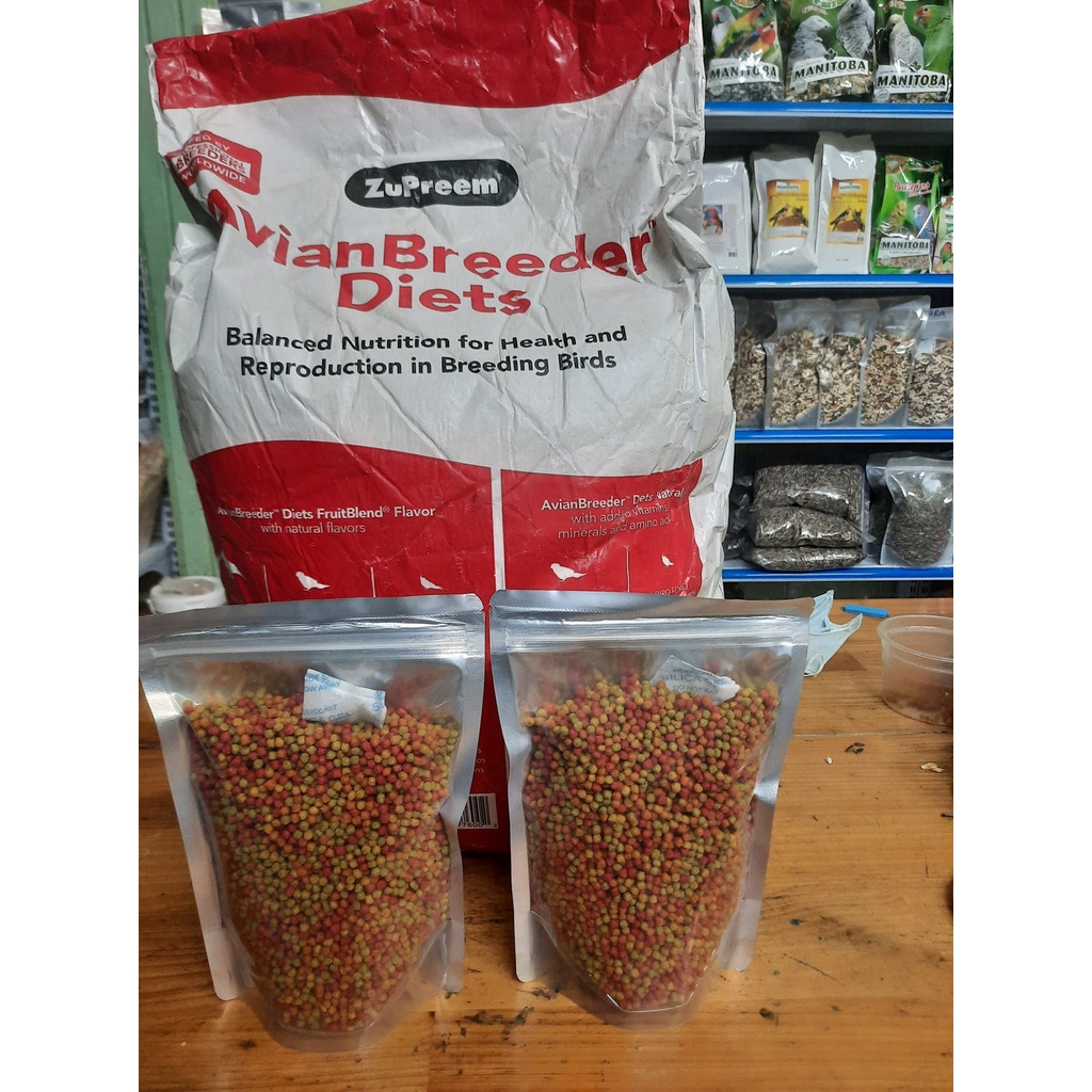 HẠT TRÁI CÂY ZUPREEM CHO VẸT size M  cho chim, vẹt, chào mào...