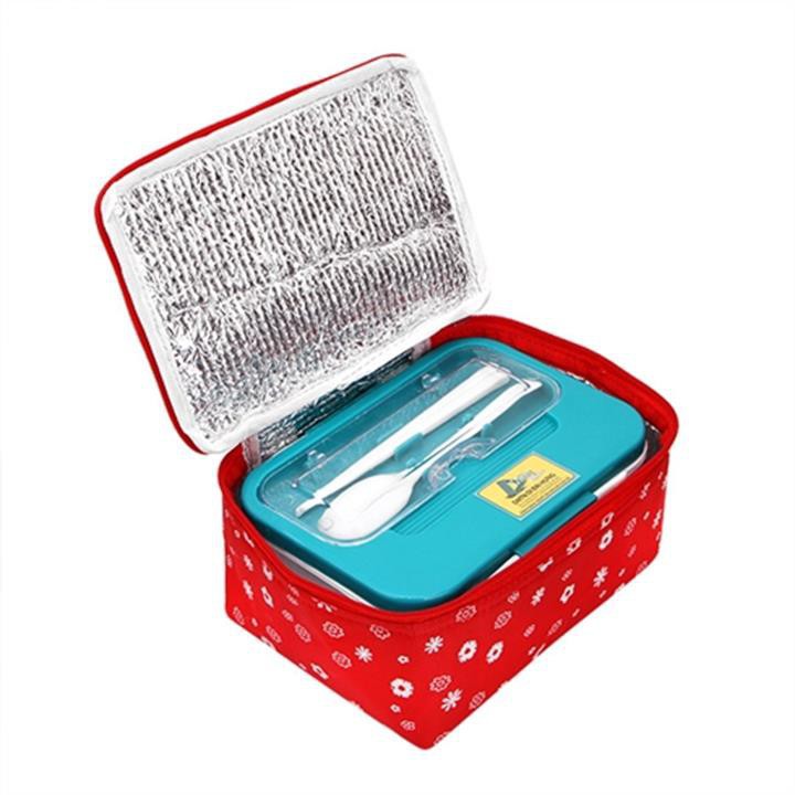 Combo hộp cơm 2 tầng và túi giữ nhiệt tiện dụng - BXY 11122 - BX0954