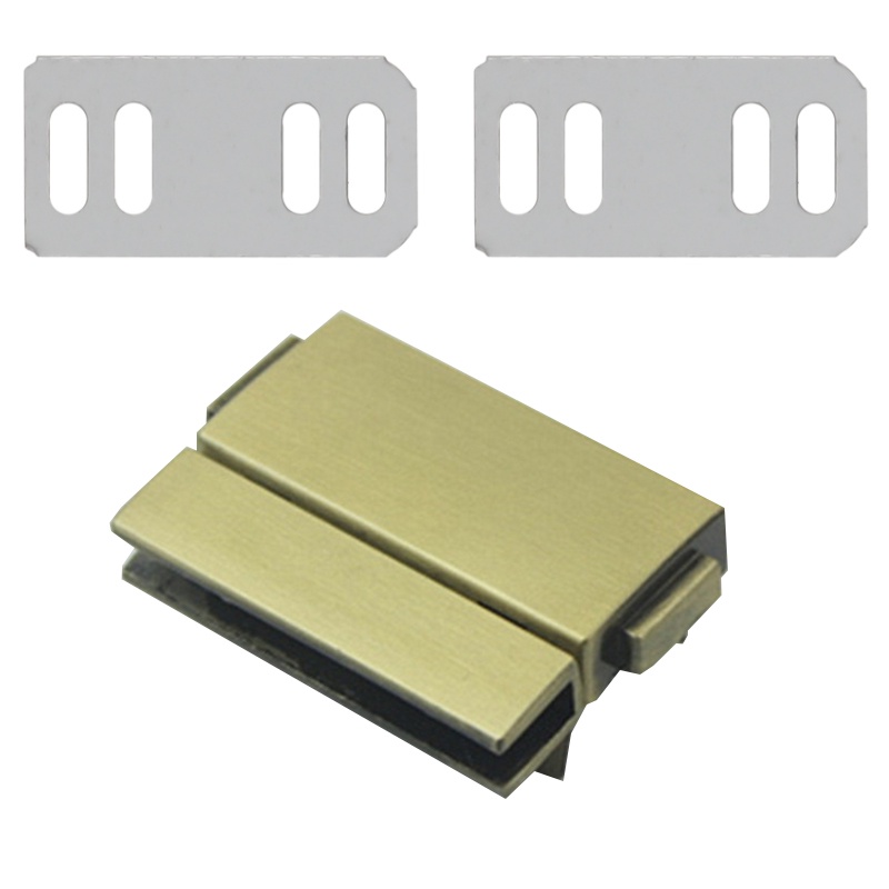 Khóa Bấm Kim Loại Dạng Nhấn Hình Chữ Nhật Cho Túi Xách