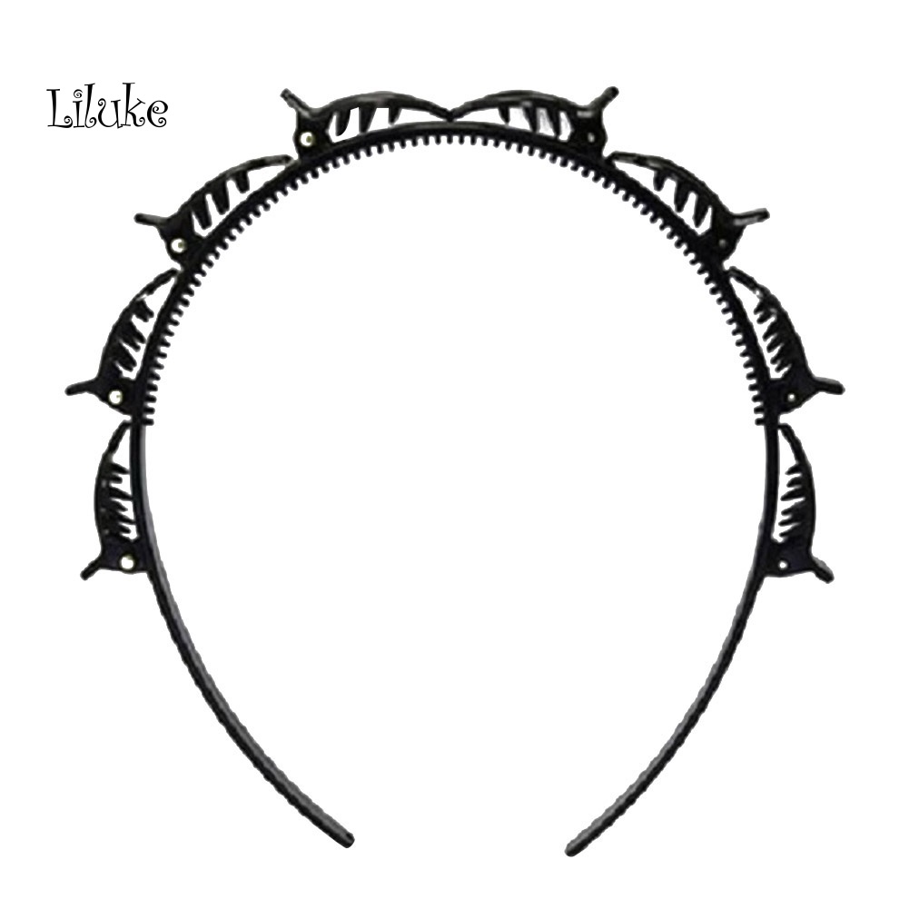 Dây Buộc Tóc 2 Lớp Màu Trơn Thời Trang Cho Nữ