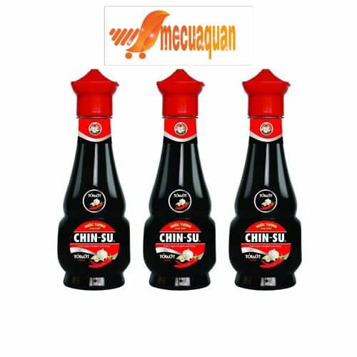 Nước tương tỏi ớt Chinsu chai 330ml( mẫu mới )