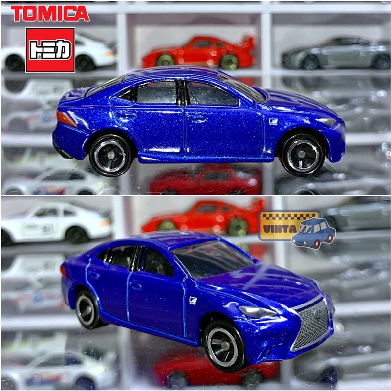 Xe mô hình Tomica Loose LEXUS IS 350 F SPORT- Blue - tỉ lệ 1:64