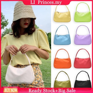 ▶Túi đeo vai nữ Nylon đơn giản Ví nhỏ Túi xách du lịch rắn