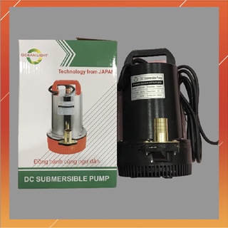 Bơm nước thả chìm 12v/24v đen , hiệu ocean phuongthystore