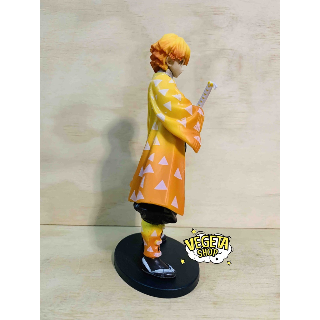 Mô hình Kimetsu No Yaiba - Mô hình thanh gươm diệt quỷ - Agatsuma Zenitsu - Cao 16cm