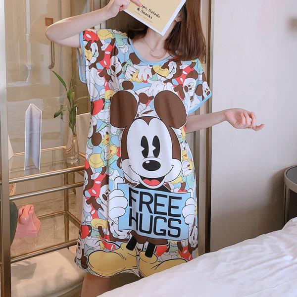 Pajamas mỏng dáng rộng Size lớn thời trang mùa hè hàn quốc dành cho phụ nữ mang thai | BigBuy360 - bigbuy360.vn