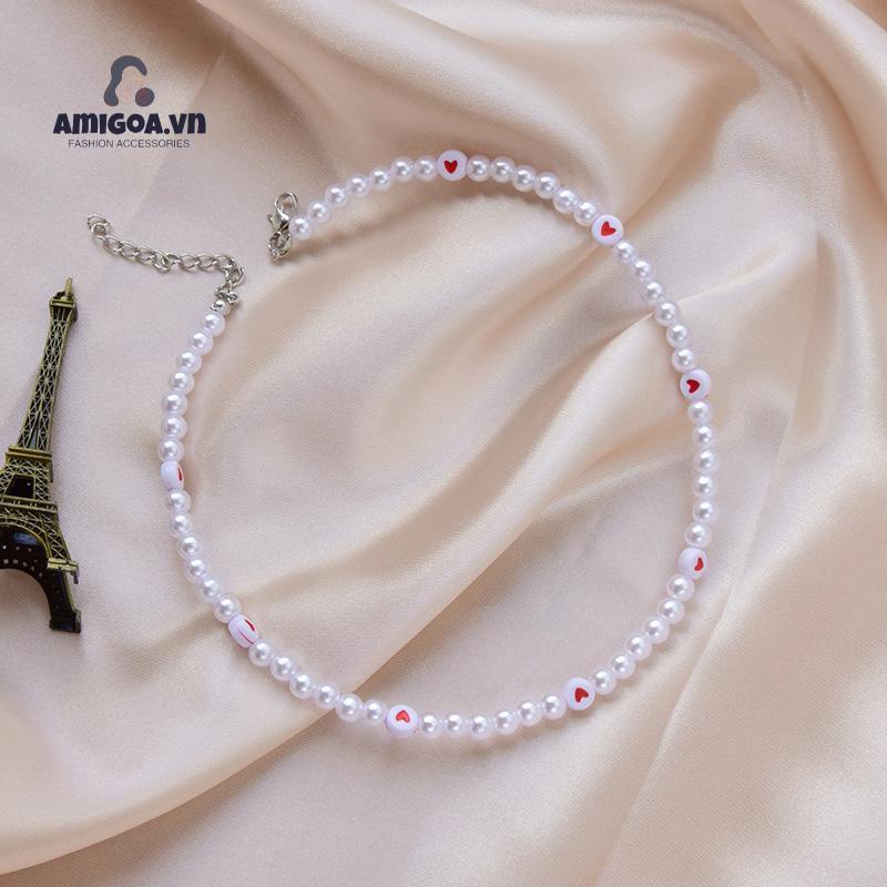 ✨✨Vòng cổ Ngọc Trai Nhân Tạo Thời Trang Dành Cho Nữ